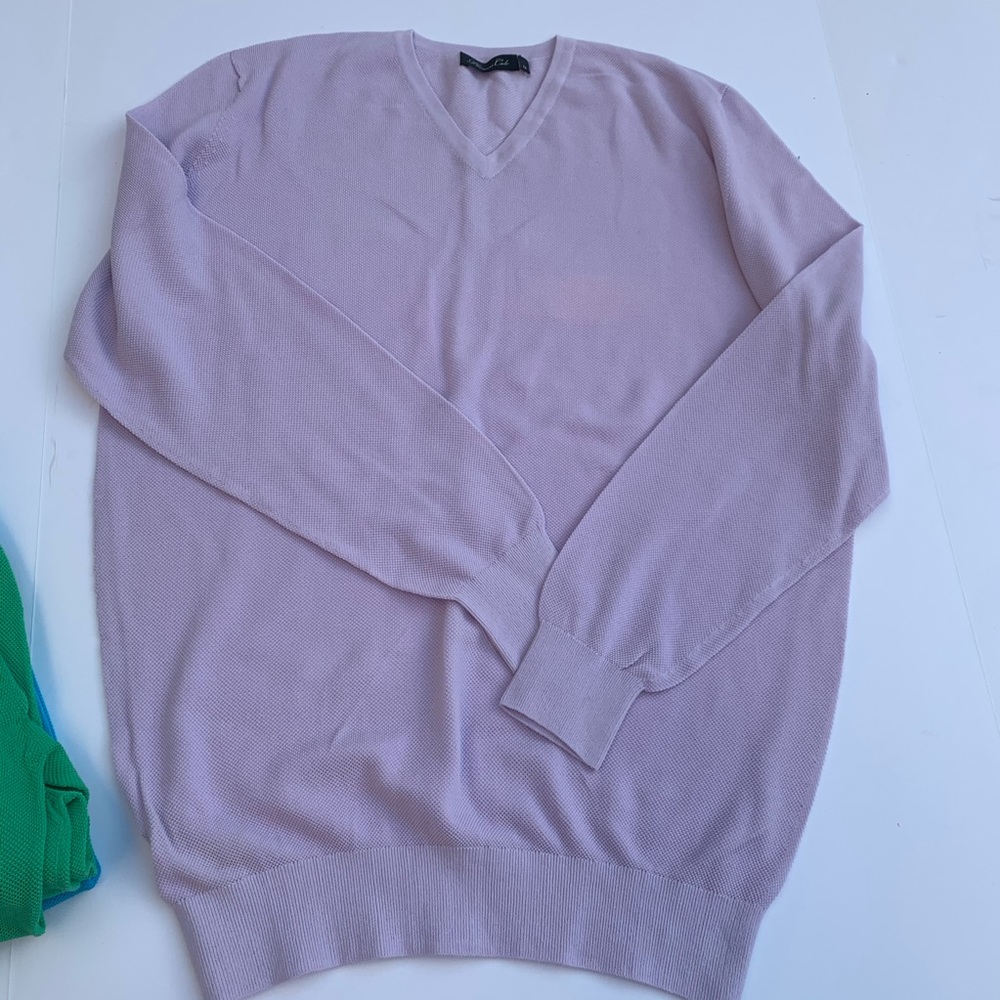 Paul Stuart Lightweight 100%  V-Neck Sw…